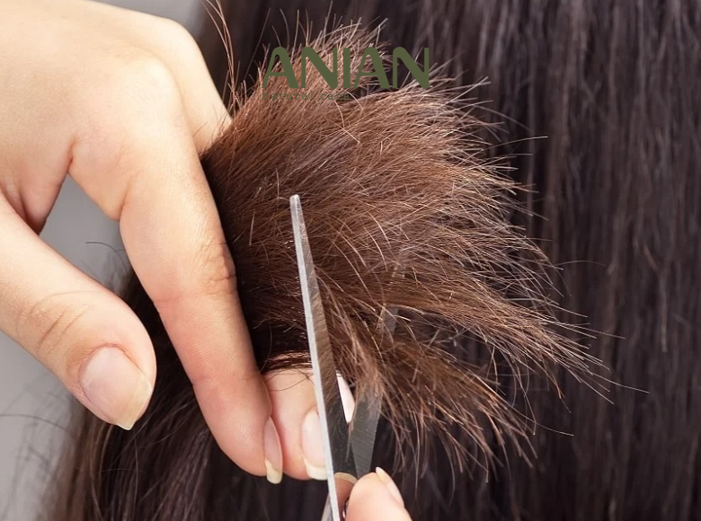 7 cách khắc phục tóc chẻ ngọn hiệu quả